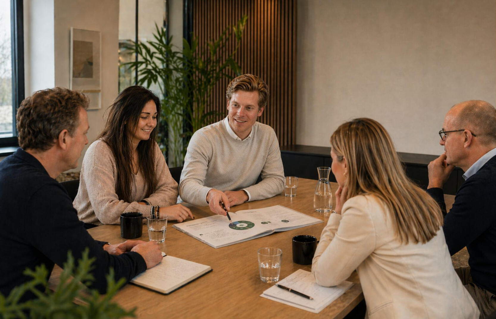 Praktisch VitalWave adviesrapport met inzichten over energie, belastbaarheid en prestaties binnen teams